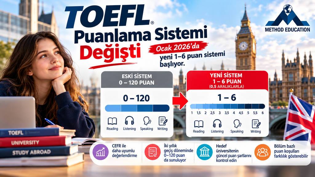 TOEFL Puanlama Sistemi Degisiyor